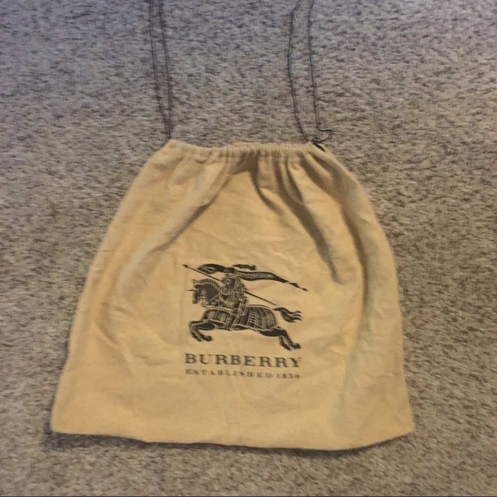 Flannel Burberry Dust Bag